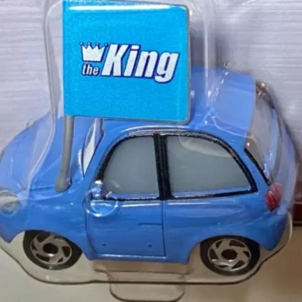 Disney Pixar Cars The King Mathew True Blue McCrew Metal Series Toy Car NIP 2022